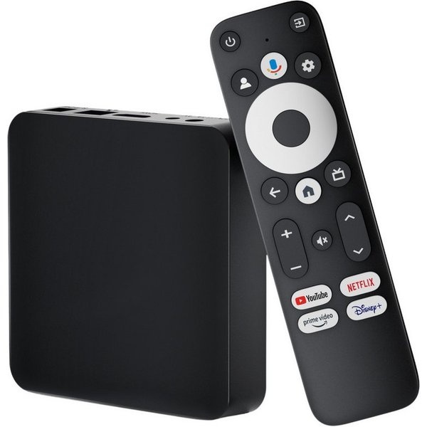 Android Streaming-Box GD2 4K Heimkino Mediaplayer (Google TV, LAN, USB), Smartes Upgrade mit Dolby Atmos, AV1 & Chromecast