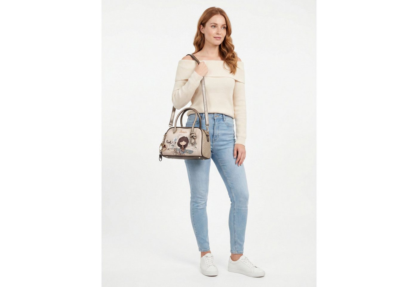 Anekke Schultertasche Tulip, Polyurethan – Bild 2 von 5