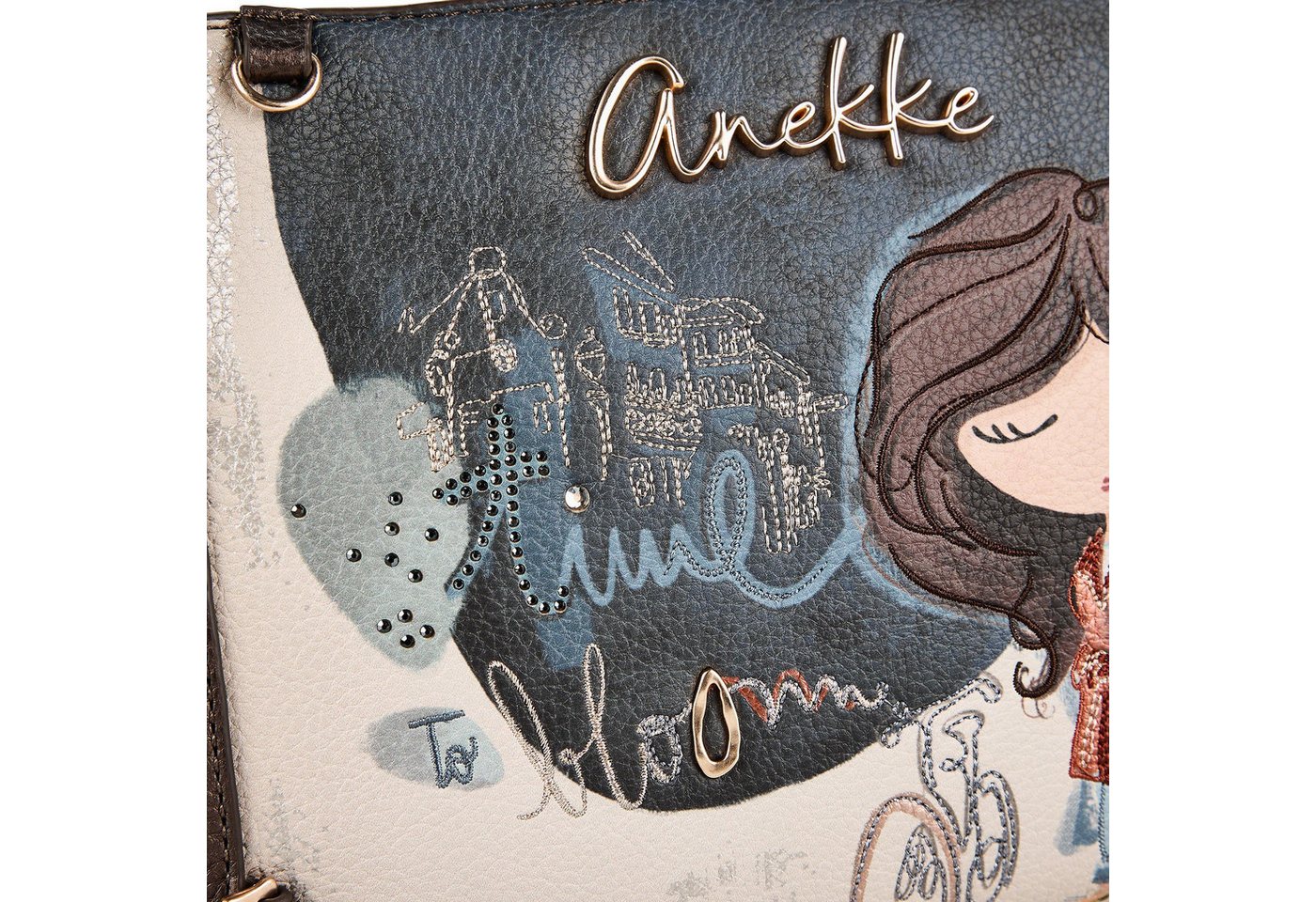 Anekke Umhängetasche Tulip, Polyurethan – Bild 4 von 5