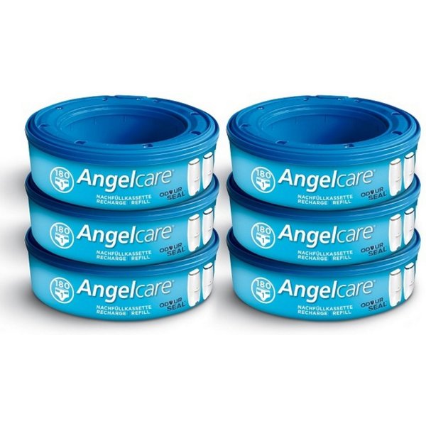 Angelcare® Windeleimer Windeleimer Nachfüllpack Plus 6er Pack