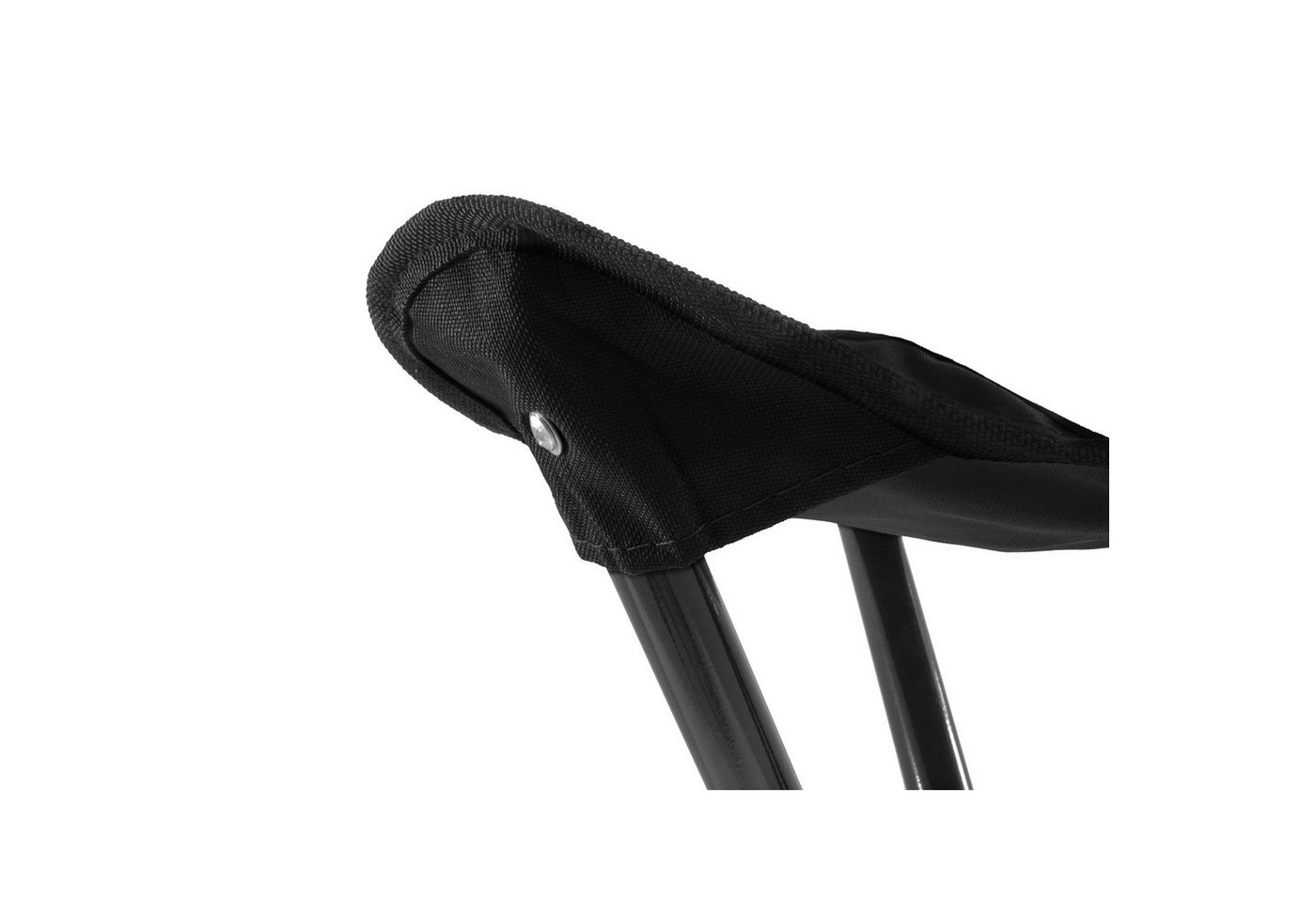 BasicNature Angelhocker BasicNature Dreibeinhocker Travelchair Schwarz – Campinghocker – Bild 2 von 5