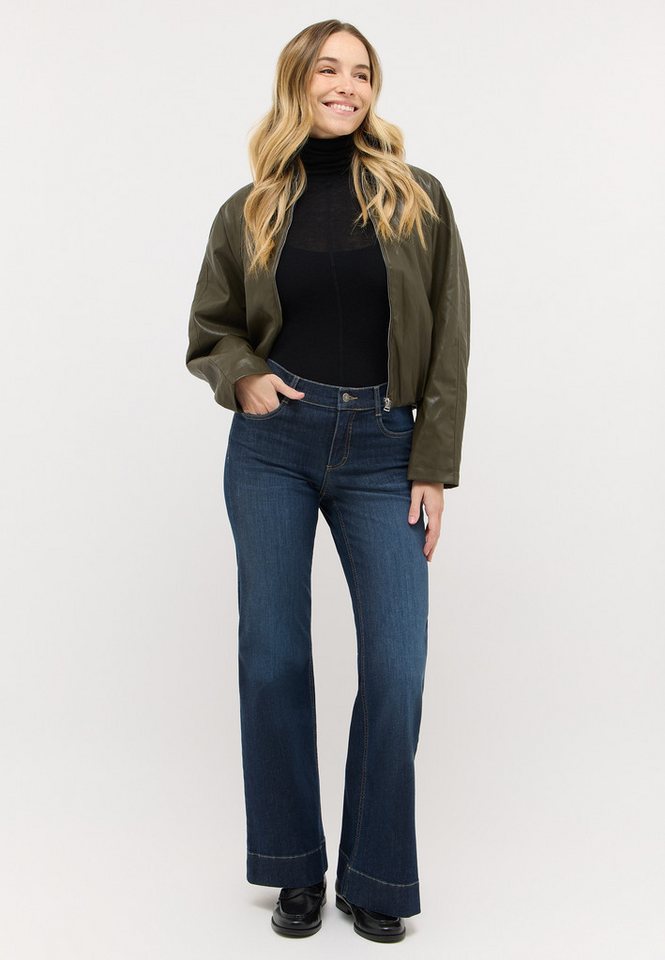 ANGELS Bootcut-Jeans LUNA mit ausgestelltem Bein, aus Baumwollmix mit Stretch – Bild 4 von 5