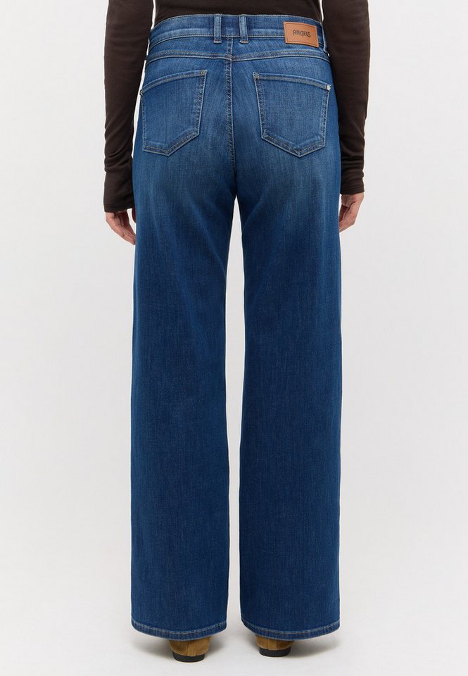 ANGELS Gerade Jeans LIZ GLORY Wide Leg, mit Schmuckelementen an den Vordertaschen – Bild 2 von 5