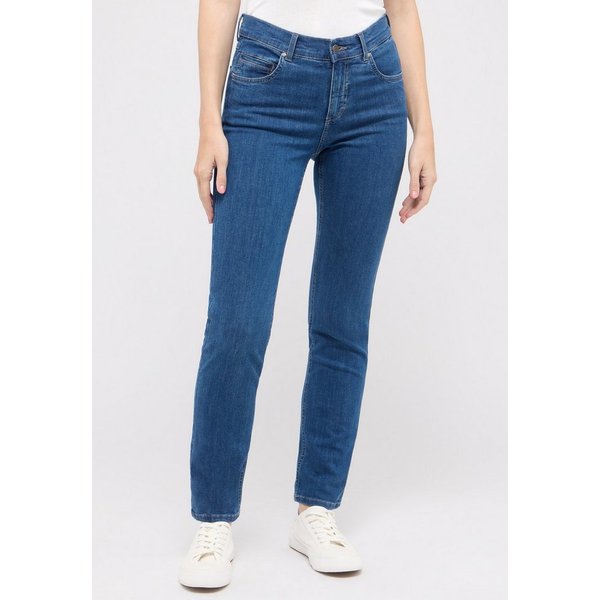 ANGELS Straight-Jeans CICI Straight-Schnitt, Slim fit Passform, aus Baumwollmischung
