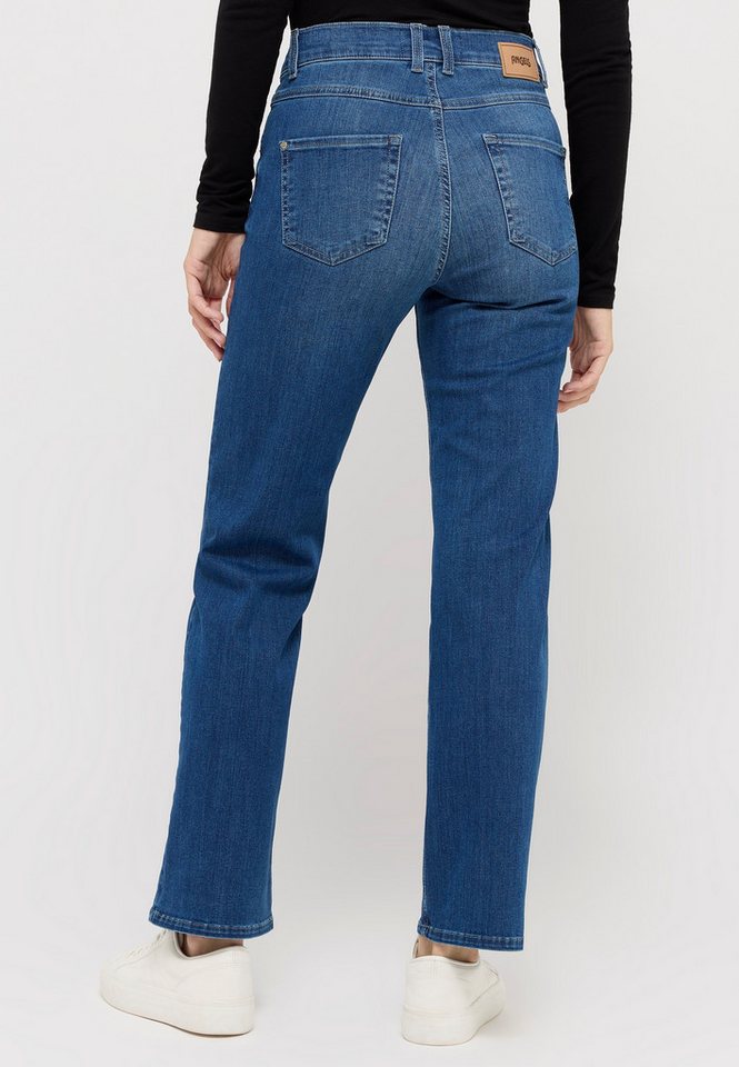 ANGELS Stretch-Jeans weite Passform, aus Baumwollmischung, mit Metallreißverschluss – Bild 2 von 5