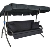 ANGERER Hollywoodschaukel »LIVING«, 3-Sitzer (Grau)
