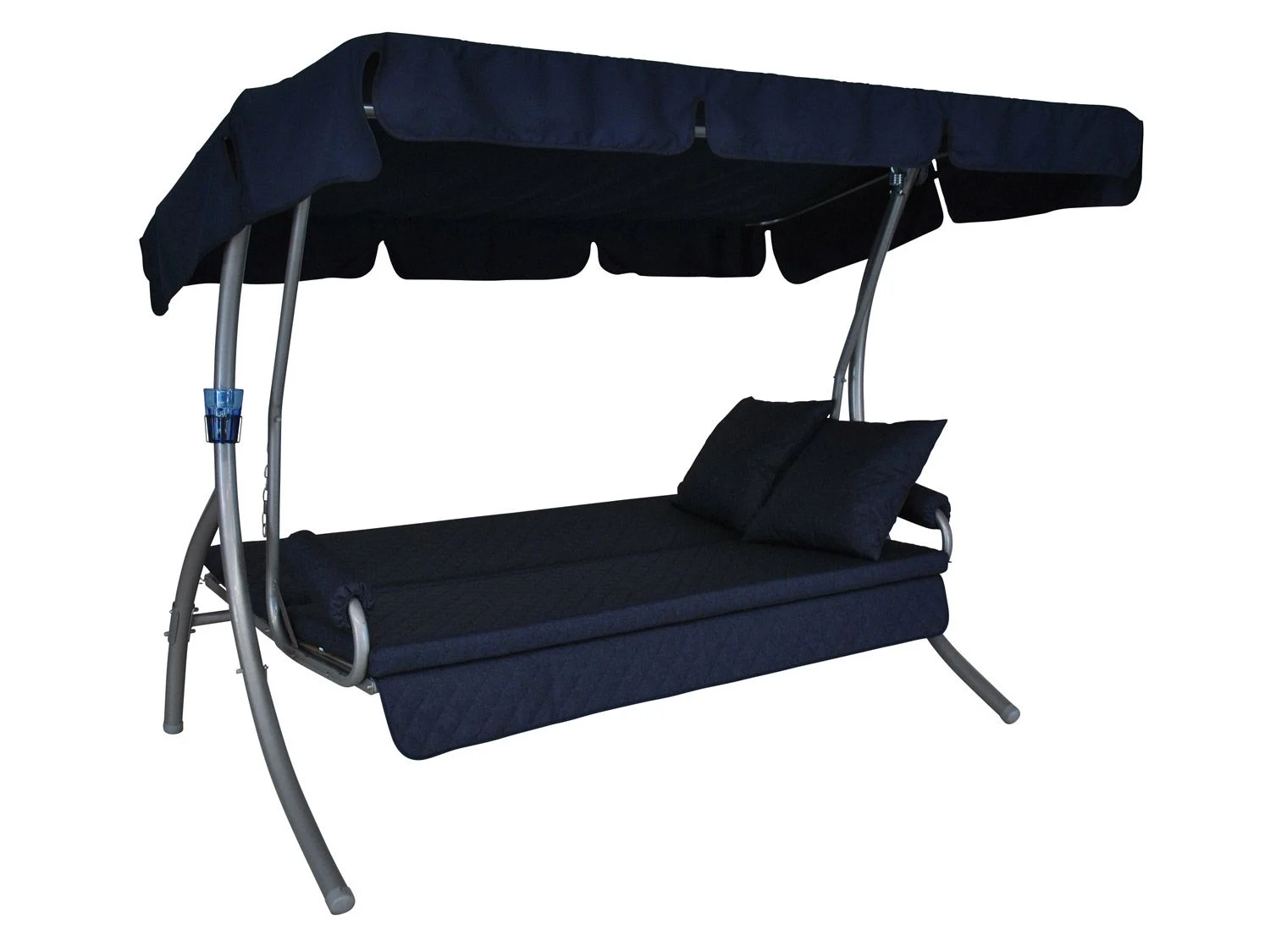 ANGERER Hollywoodschaukel »LIVING«, 3-Sitzer (Blau) – Bild 2 von 2