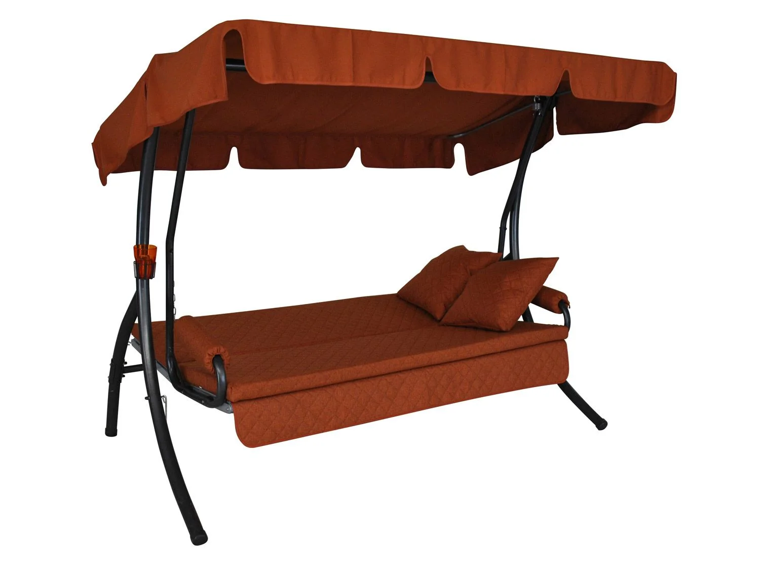 ANGERER Hollywoodschaukel »LIVING«, 3-Sitzer (Terracotta) – Bild 2 von 2