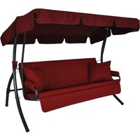ANGERER Hollywoodschaukel »LIVING«, 3-Sitzer (Bordeaux)