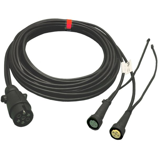 Aspöck Anhänger Aspöck Anhängerkabel 7,5m + Abgang. 7pol. Stecker 58-1098-217