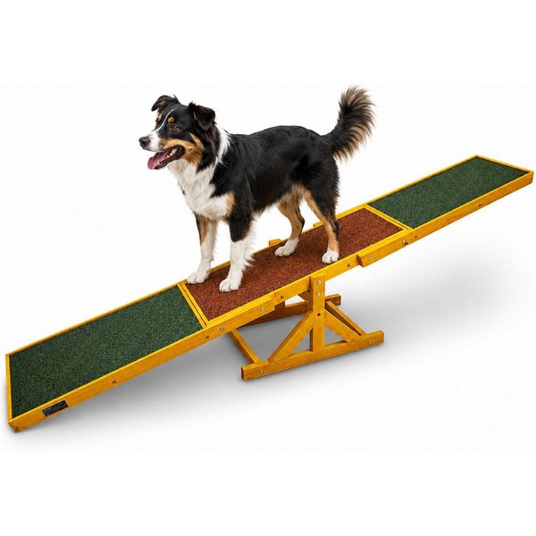 Animel Tier-Wippe für Hunde, Holz