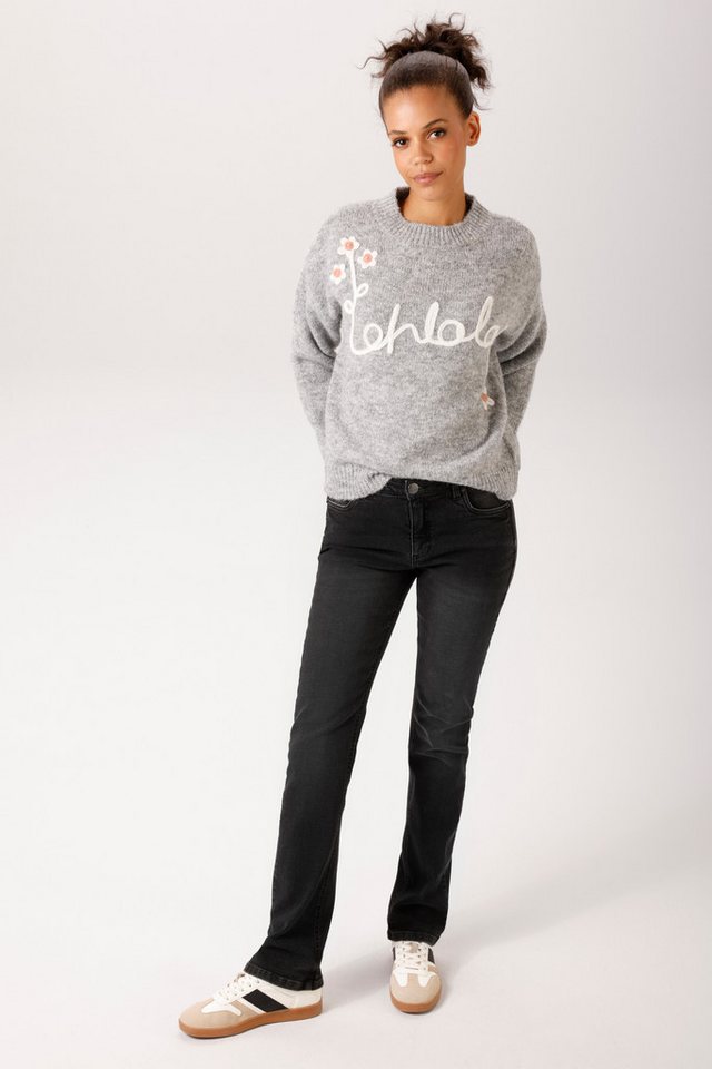 Aniston CASUAL 5-Pocket-Jeans in dezenter Bootcut-Form - NEUE KOLLEKTION – Bild 4 von 5