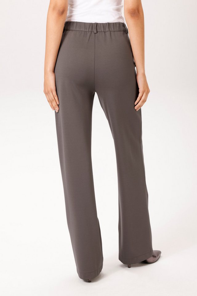 Aniston CASUAL Jerseyhose mit weitem, geraden Bein - NEUE KOLLEKTION – Bild 2 von 5
