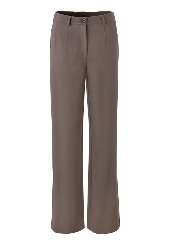 Aniston CASUAL Jerseyhose mit weitem, geraden Bein - NEUE KOLLEKTION – Bild 5 von 5