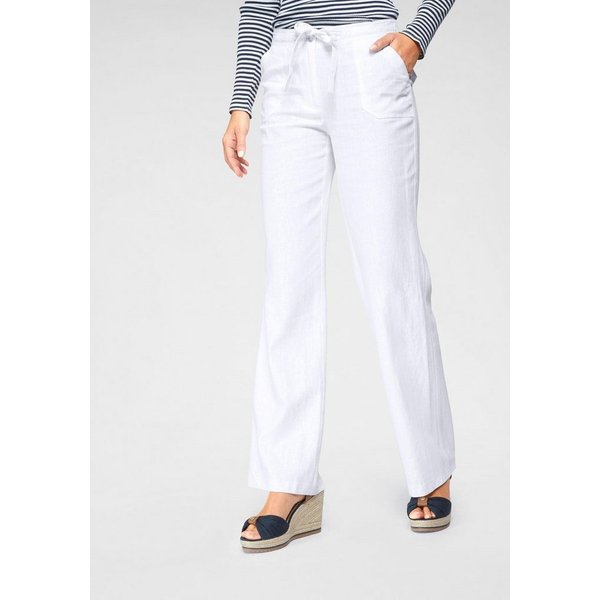 Aniston CASUAL Leinenhose mit Bindeband