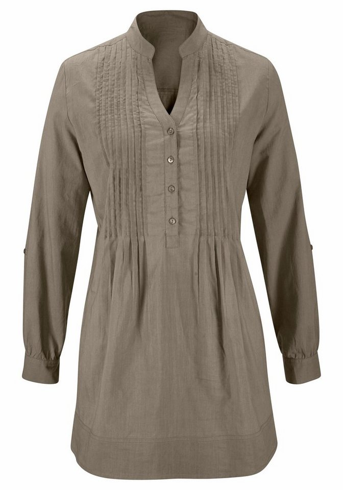 Aniston CASUAL Longbluse mit dekorativer Biesenverarbeitung – Bild 5 von 5