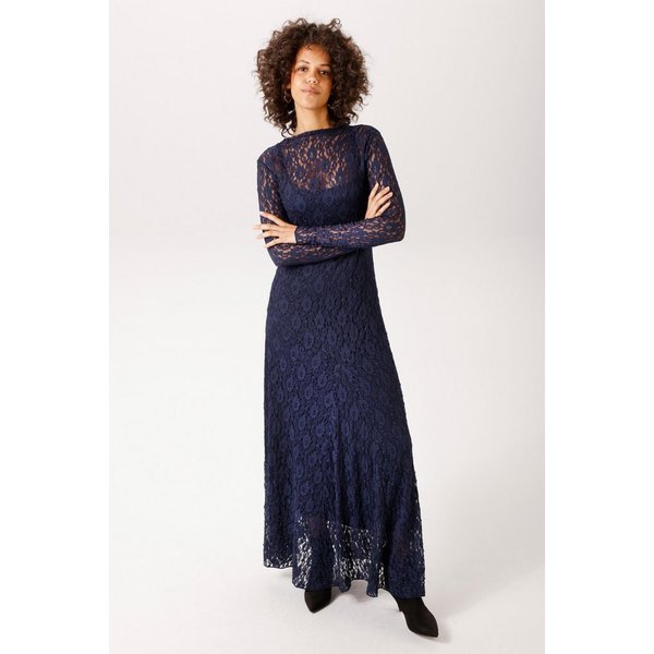 Aniston CASUAL Maxikleid aus zarter, elastischer Spitze - NEUE KOLLEKTION