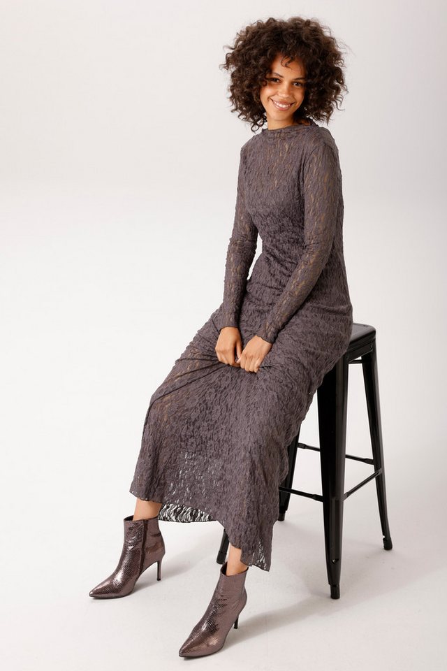 Aniston CASUAL Maxikleid aus zarter, elastischer Spitze - NEUE KOLLEKTION – Bild 5 von 5
