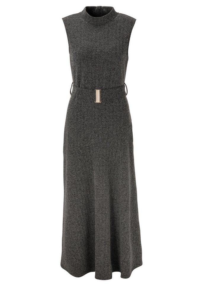 Aniston CASUAL Maxikleid mit breiten, abnehmbaren Gürtel - NEUE KOLLEKTION – Bild 5 von 5