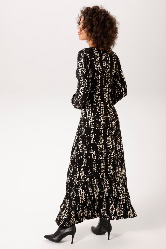 Aniston CASUAL Maxikleid mit raffiniertem Knoten am Dekolleté - NEUE KOLLEKTION – Bild 2 von 5