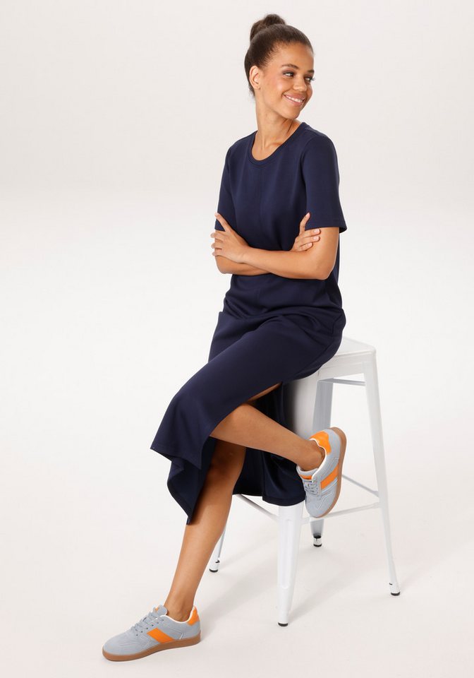 Aniston CASUAL Maxikleid mit Seitenschlitzen – Bild 5 von 5