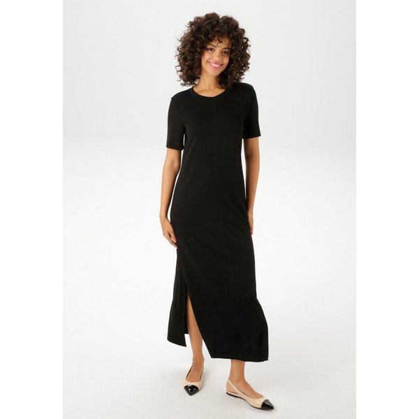 Aniston CASUAL Maxikleid mit Seitenschlitzen