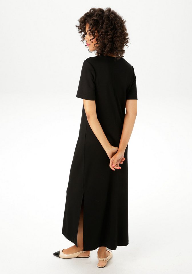 Aniston CASUAL Maxikleid mit Seitenschlitzen – Bild 3 von 5