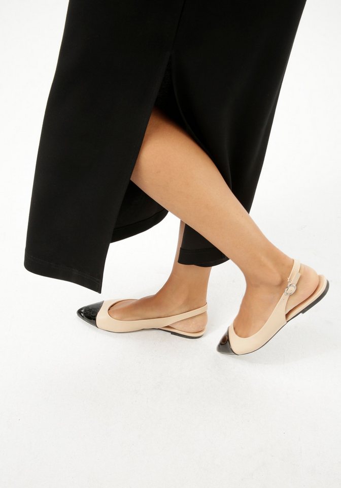 Aniston CASUAL Maxikleid mit Seitenschlitzen – Bild 4 von 5