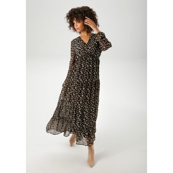Aniston CASUAL Maxikleid mit verspieltem Blumendruck