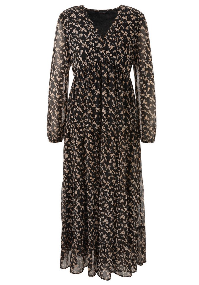 Aniston CASUAL Maxikleid mit verspieltem Blumendruck – Bild 5 von 5