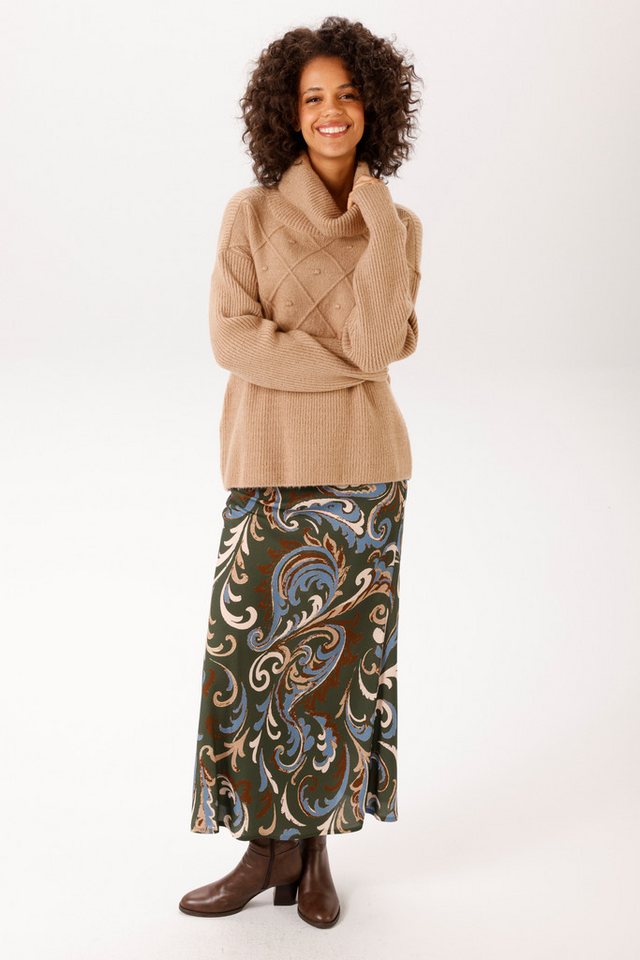 Aniston CASUAL Maxirock mit großflächigem Paisley-Muster - NEUE KOLLEKTION – Bild 4 von 5