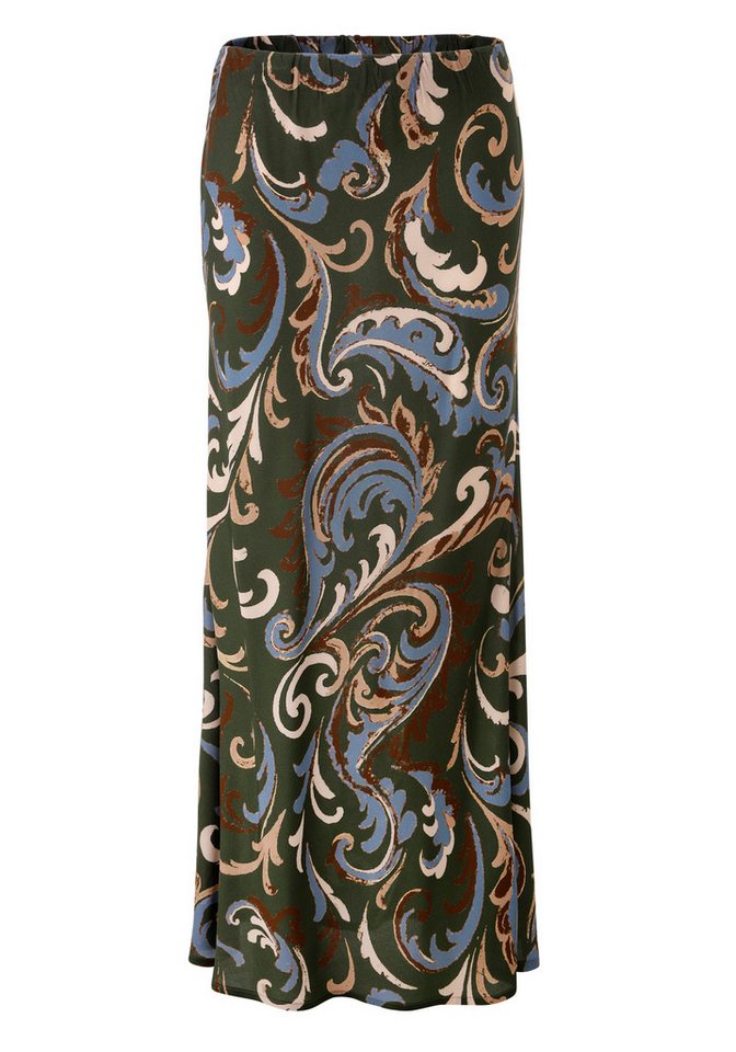 Aniston CASUAL Maxirock mit großflächigem Paisley-Muster - NEUE KOLLEKTION – Bild 5 von 5