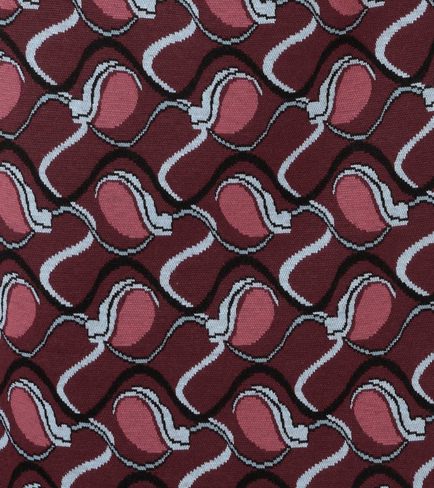 Aniston CASUAL Minirock mit trendfarbigen, grafischem Retro-Muster – Bild 5 von 5
