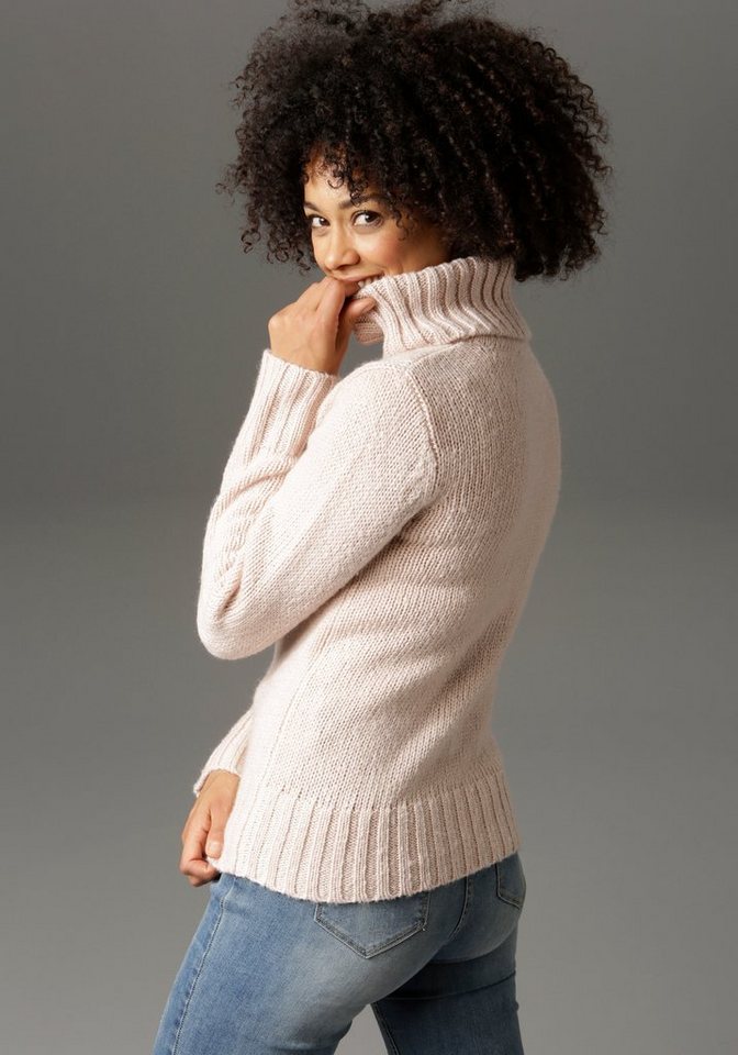 Aniston CASUAL Rollkragenpullover – Bild 2 von 5