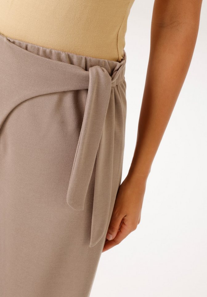 Aniston CASUAL Schlupfhose mit seitlichem Bindeband – Bild 3 von 5