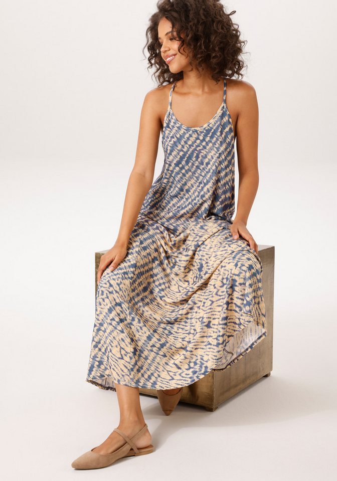 Aniston CASUAL Sommerkleid mit Batikmuster im Farbverlauf – Bild 5 von 5
