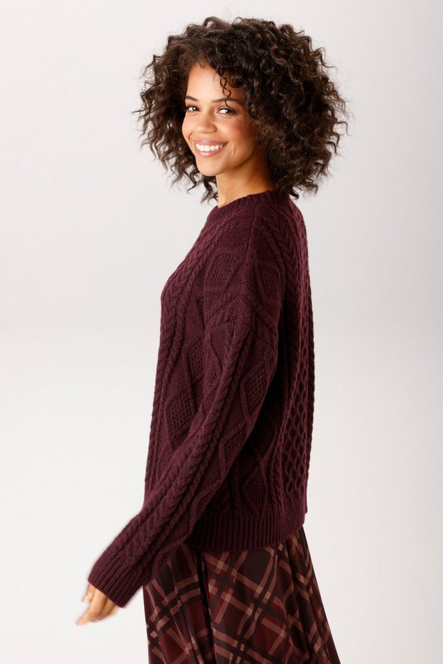 Aniston CASUAL Strickpullover im attraktiven Muster-Mix - NEUE KOLLEKTION – Bild 2 von 5
