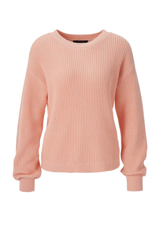 Aniston CASUAL Strickpullover in trendiger Farbpalette – Bild 5 von 5