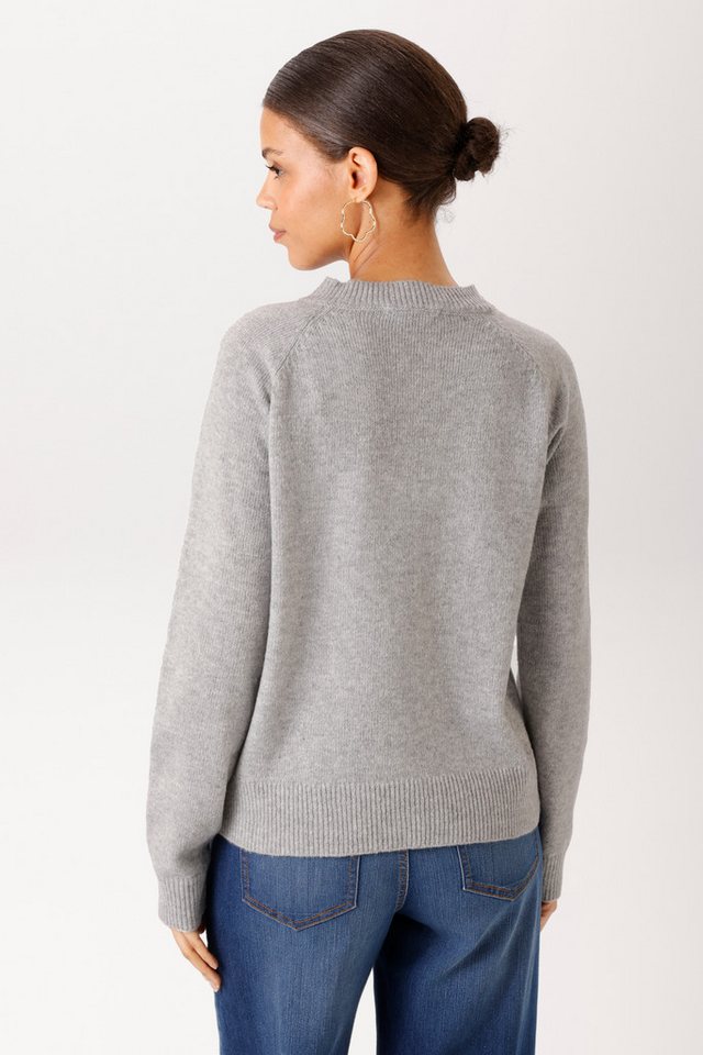 Aniston CASUAL Strickpullover mit dekorativen, geprägten Zierknöpfen - NEUE KOLLEKTION – Bild 2 von 5