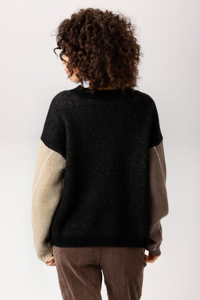 Aniston CASUAL Strickpullover mit großflächigem Rauten-Muster - NEUE KOLLEKTION – Bild 2 von 5