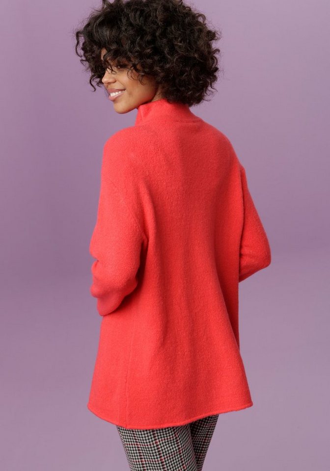 Aniston CASUAL Strickpullover mit Stehkragen – Bild 2 von 5