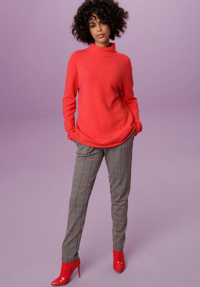 Aniston CASUAL Strickpullover mit Stehkragen – Bild 4 von 5