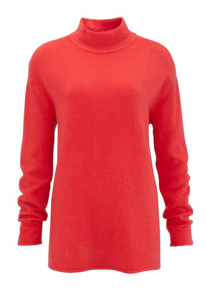 Aniston CASUAL Strickpullover mit Stehkragen – Bild 5 von 5