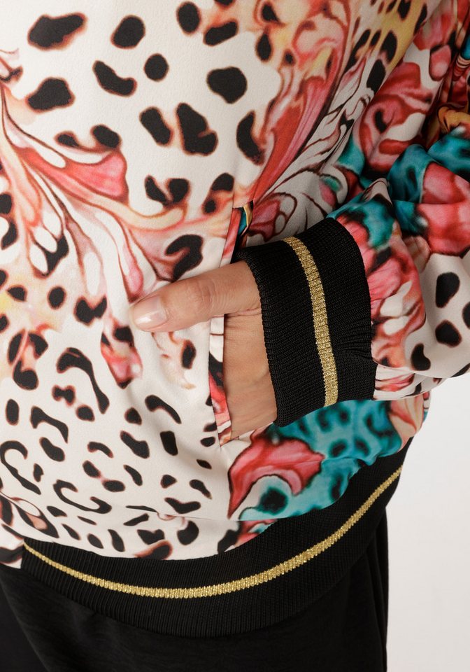 Aniston PLUS Blouson Mit Animaldruck – Bild 3 von 5