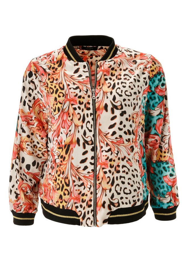 Aniston PLUS Blouson Mit Animaldruck – Bild 5 von 5