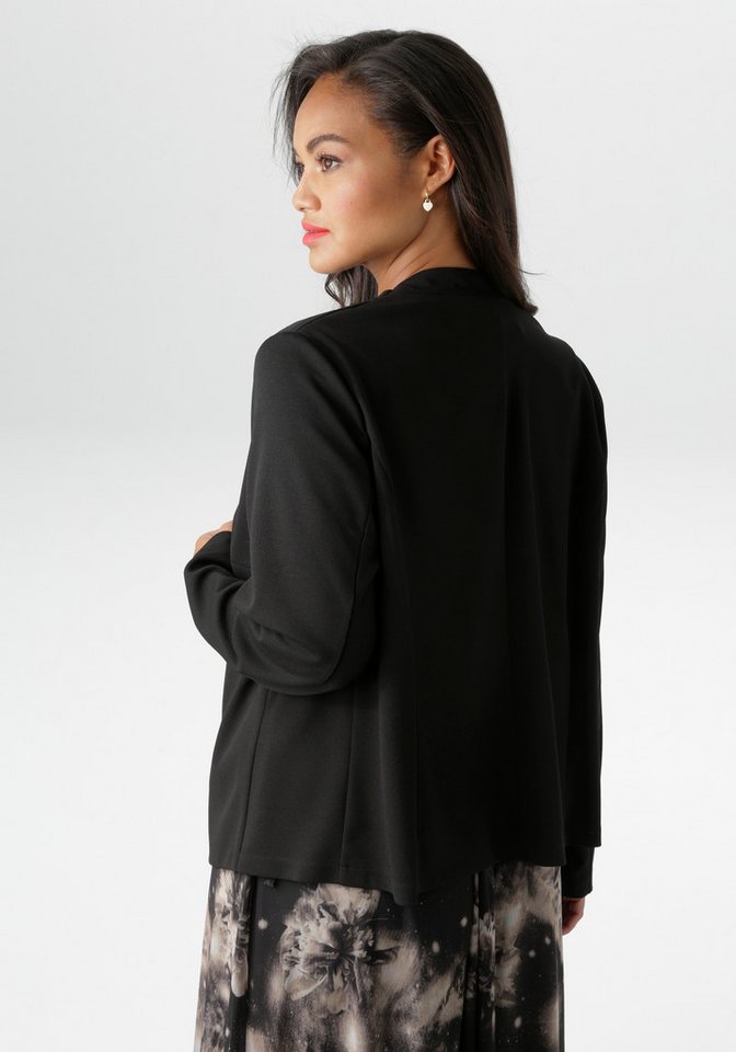 Aniston PLUS Boleroblazer kurzer, verschlußloser Damen-Bolero – Bild 3 von 5
