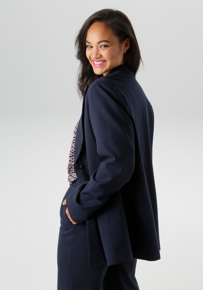 Aniston PLUS Jerseyblazer aus super bequemer elastischer Qualität – Bild 2 von 5