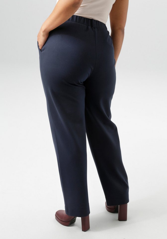 Aniston PLUS Jerseyhose in edler elastischer Qualität – Bild 3 von 5