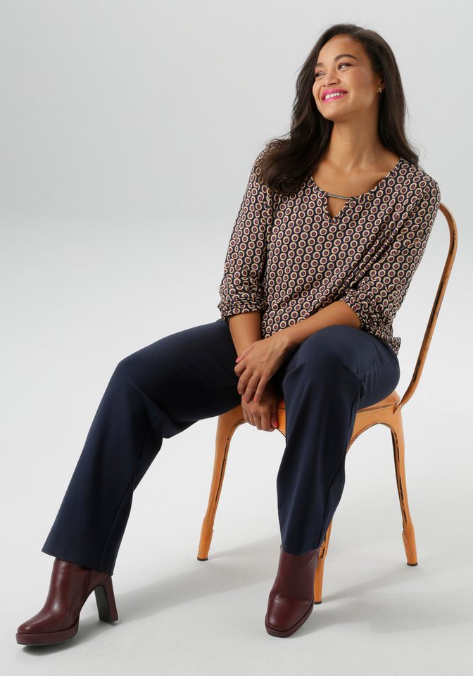 Aniston PLUS Jerseyhose in edler elastischer Qualität – Bild 5 von 5