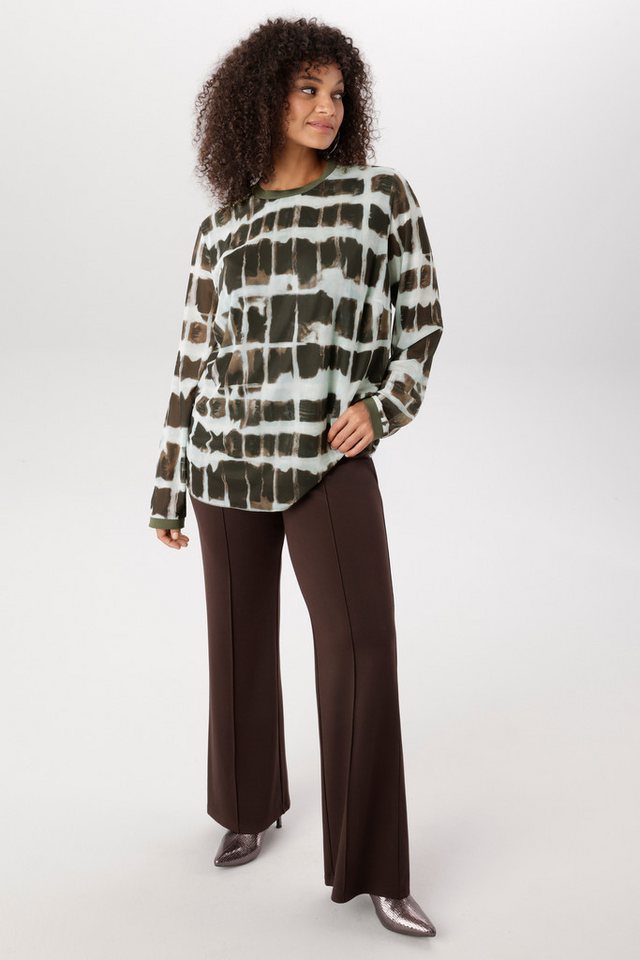 Aniston PLUS Langarmshirt aus sanft fallender Meshqualität - NEUE KOLLEKTION – Bild 4 von 5